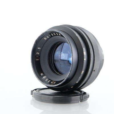 M42 Mount 35mm f3.5 Promura Wide Angle Prime Lens Manual Focus Vintage Film Came