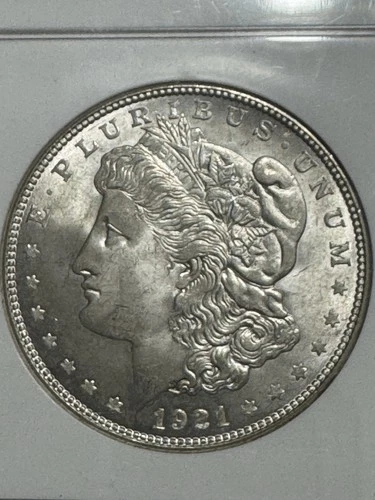 1921-D Morgan Silver Dollar, NGC MS64, Tough In This Grade, Free Shipping