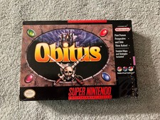 Obitus - Nintendo SNES - CIB - Good