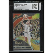 2024 Panini Select WNBA Rickea Jackson Tie-Dye Prizm RC /25