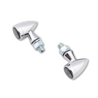 Led-Blinker Highsider Smart Sixteen Bullet-Kristall Rauchglas Homologiert