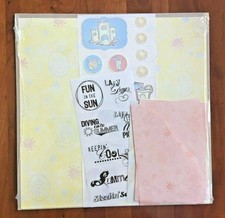 Creative Memories 12 x 12 Pastel SUMMER ADDITIONS Album Kit
