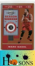 2019-20 Panini Contenders Optic #45 Marc Gasol Red 48/49