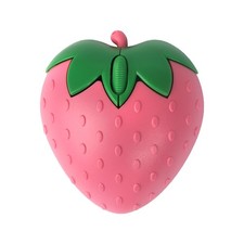 Wireless Mouse Bluetooth Cute Fruit Strawberry Shape Mouse 2.4GHz Bluetooth ...