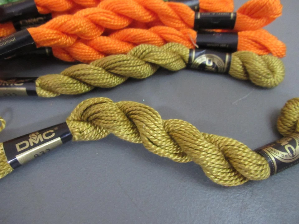 DMC Perle Cotton Size 5 Thread 9 Skeins Assorted Colors NEW - Image 3 of 4