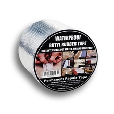 Professional Waterproof Butyl Tape 3.93 Inch X 16.4 feet External Aluminium...