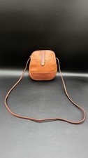 Vintage Fossil Brown Leather Crossbody Bag Small Adjustable Strap