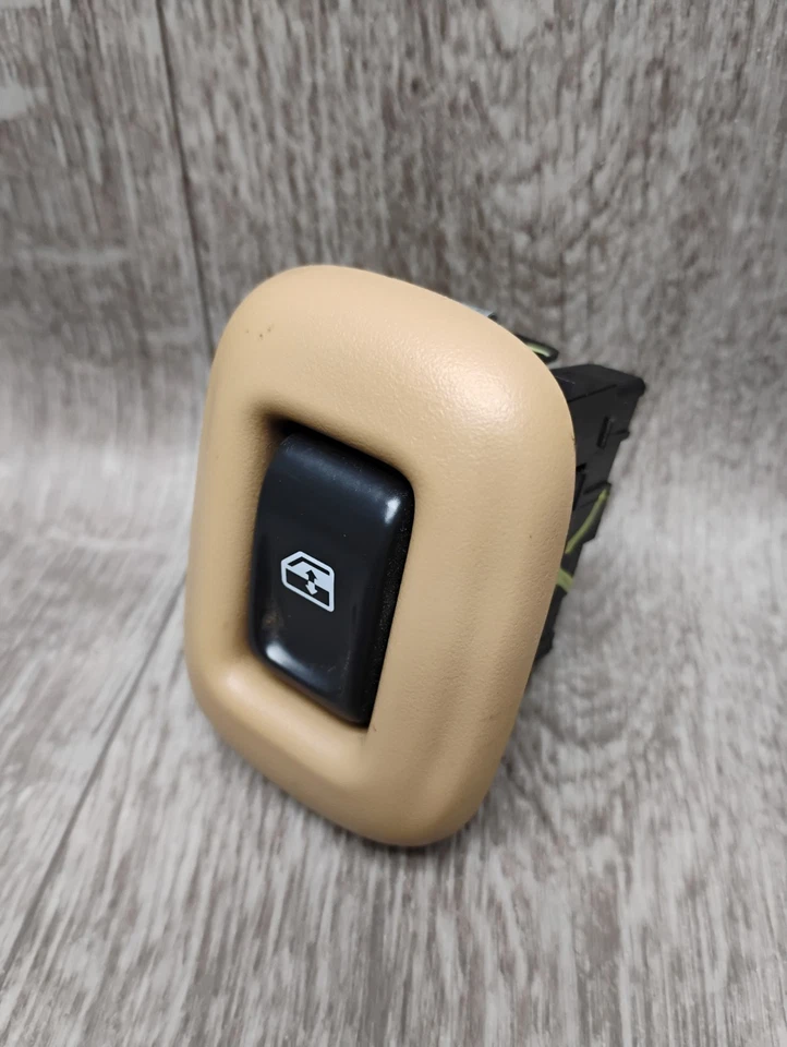 Переключатель стеклоподъемника заднего левого или правого для Chevy Trailblazer Envoy 2002-2005 годов выпуска от оригинального производителя желтовато-коричневый - Изображение 2 из 4