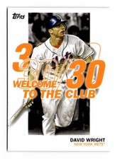 2023 Topps David Wright Welcome to the Club #WC-5