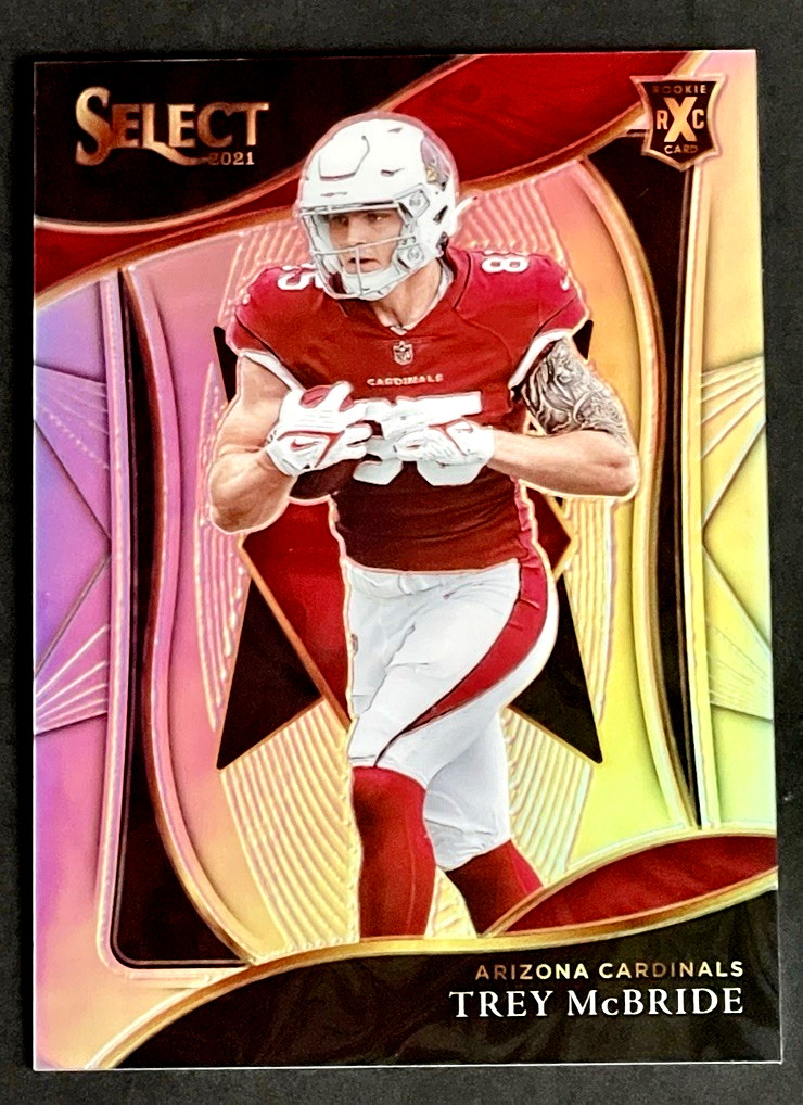 2021 Panini Select Trey McBride Rookie XRC Prizm RC #417 Cardinals