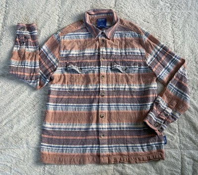Without Walls Urban Outfitters Jacquard Button Down Shirt Long Sleeve Mens Med