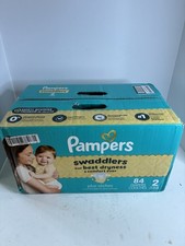 Pampers Swaddlers Diapers Super Pack Size 2 - 84 Count