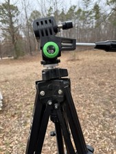 SLIK U-212 Deluxe Tripod Adjustable Height Camera 28" To Above 60 Inches