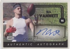 2016 SAGE Hit Auto Black Nick Vannett #A58 Auto 1m8