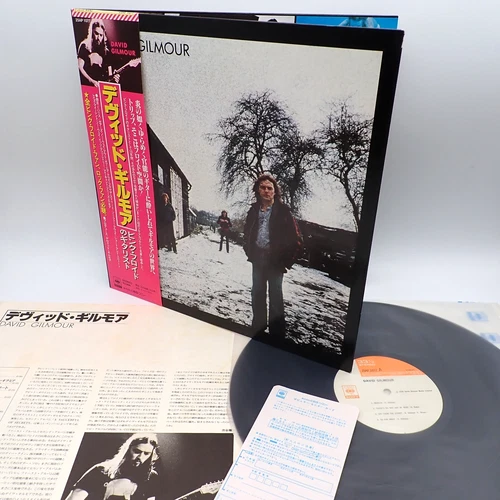 David Gilmour ‎– David Gilmour Japan LP OBI VINYL CBS/Sony ‎– 25AP 1077