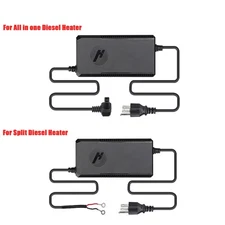 HCALORY DC 12V /24V to AC 110V Adapter Converter For Diesel Air Heater