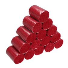 15 Rolls Latch Hook Yarn, 3mm Dark Red Latch Hook Kit Yarn Precut Hook Rugs