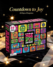 Needoh Advent Calendar 24 Day Squishy Fidget Stress Relief Squeeze Toy Gift