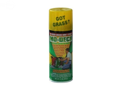 MO-DECK SPRAY 11 oz - Prevents Clipping Buildup for Mowers - USA Only