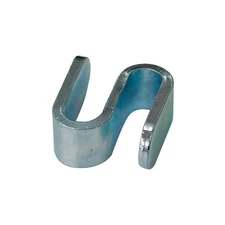 GRAINGER APPROVED 5GRP8 Shelf S Hook,1 1/2x1/2x1in,Silver,PK8 5GRP8