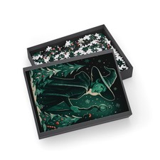 Green Witch Illustration Puzzle  500-1000 Piece Jigsaw