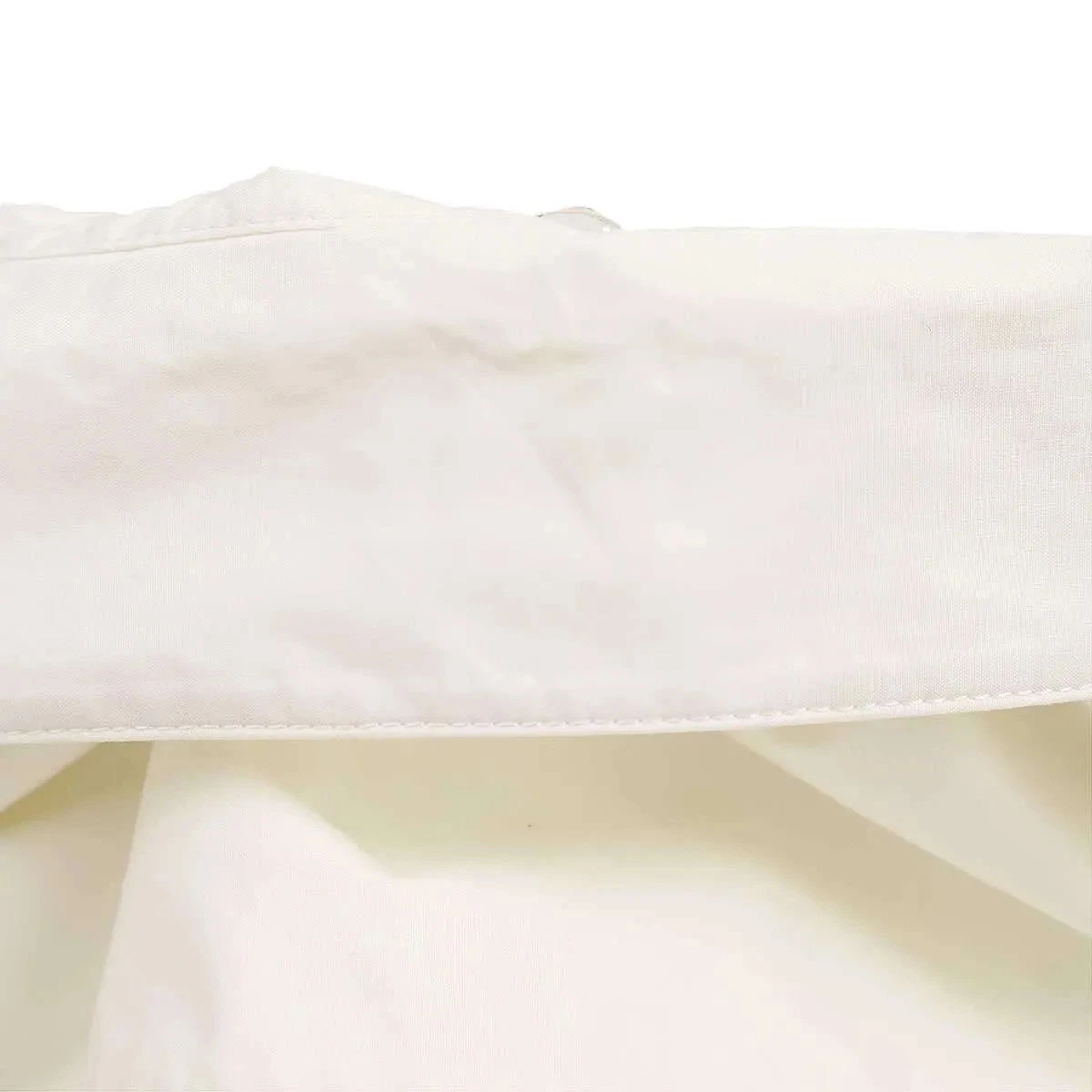 Abito camicia oversize CELINE Phoebe manica lunga colore bianco taglia 38 cotone