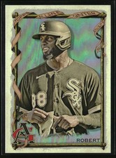 2023 Topps Allen & Ginter Silver Portrait Luis Robert #173 Chicago White Sox