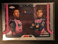 2025 Topps Chrome Formula 1 - F1 Duos Pierre Gasly, Franco Colapinto #171