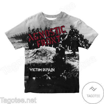 Hot New Agnostic Front Victim In Pain Album Cover 3D All Over Print Shirt TD900