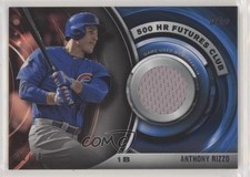 2016 Topps Update Retail 500 HR Futures Club Relics 22/99 Anthony Rizzo 3y0