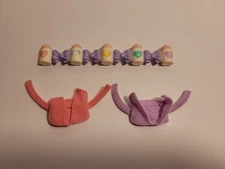 Vintage Quint Doll Babies Replacement Bottle Set Tyco Plus 2 Bathrobes