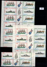 / 6X ITALY 1980 - MNH - SHIPS