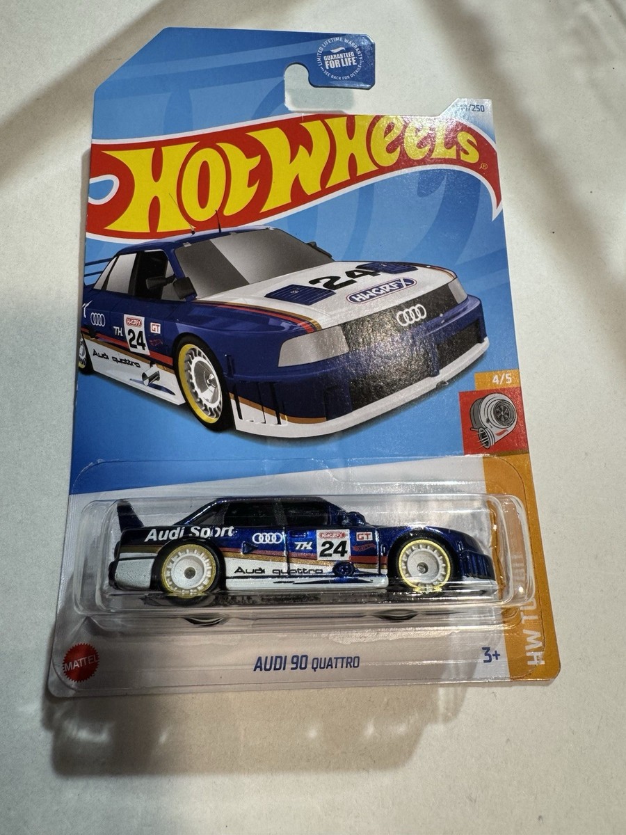 Hot Wheels Audi 90 Quattro スーパートレジャーハント Hot Wheels 2024 Audi 90 Quattro Super Treasure Hunt in Protector