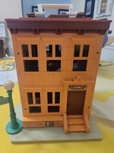Vintage Fisher- Price Sesame Street Play Family Playset 1974