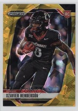 2025 Panini Prizm Draft Picks Gold Ice Prizm Xzavier Henderson #15 1gx0
