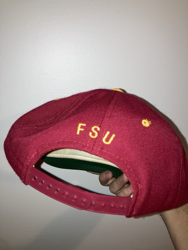 Florida State Seminoles VTG New Era Wool SnapBack Hat Pro Model FSU - Picture 5 of 7