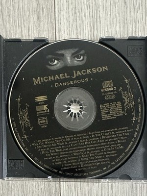 Michael Jackson Dangerous Mega Rare Italia Edition Whitout Will You Be There