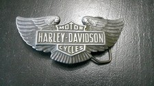 Vintage 1970's Harley Davidson Belt Buckle