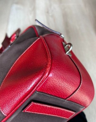 バッグ PRADA SPORT CANVAS MINI BOSTON HAND BAG Prada Mini Boston Canvas Bag, stylish women's travel tote