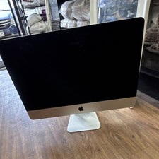 Apple iMac All-in-One Desktop Computer Silver Apple iMac Series Desktop Silver