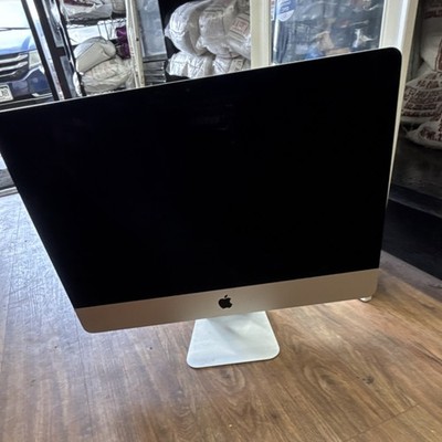 Apple iMac All-in-One Desktop Computer Silver Apple iMac Series Desktop Silver