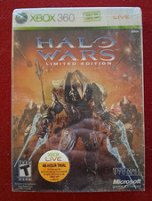Halo Wars - Limited Edition Metal Case (Microsoft Xbox 360, 2009) - NEW - Sealed