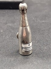 Antique Sampson Mordan Novelty Sterling Silver Moet Champagne Propelling Pencil