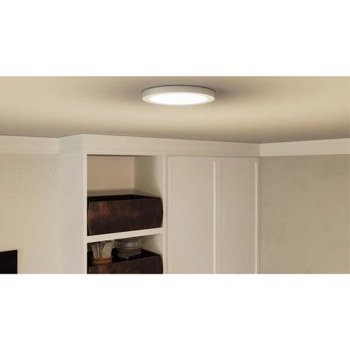 Outskirts - 12W LED Flush Mount-1 Inch Tall and 7.5 Inch Wide-Brushed Nickel - Picture 4 of 12