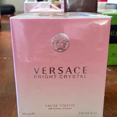 Versace Bright Crystal Eau de Toilette Spray, Regular Size 3.0 fl oz