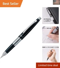 Elevate Your Writing with Kerry Black 0.5mm Mechanical Pencil - Textured Grip