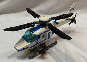LEGO 7741 - LEGO CITY: Police Helicopter complete set with instruction manual