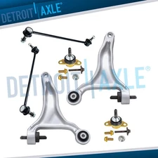 Front Lower Control Arms + Ball Joints Sway Bars Kit for 2001-05 Volvo V70 XC70