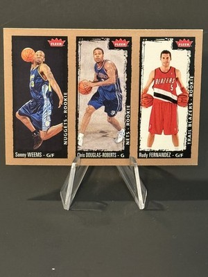 2008-09 Fleer - Rudy Fernandez, Chris Douglas-Roberts, Sonny Weems #247 (RC)