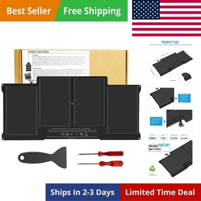 A1405 Laptop Battery for MacBook Air 13 inch A1466 Mid 2012,Mid 2013,Early 20...